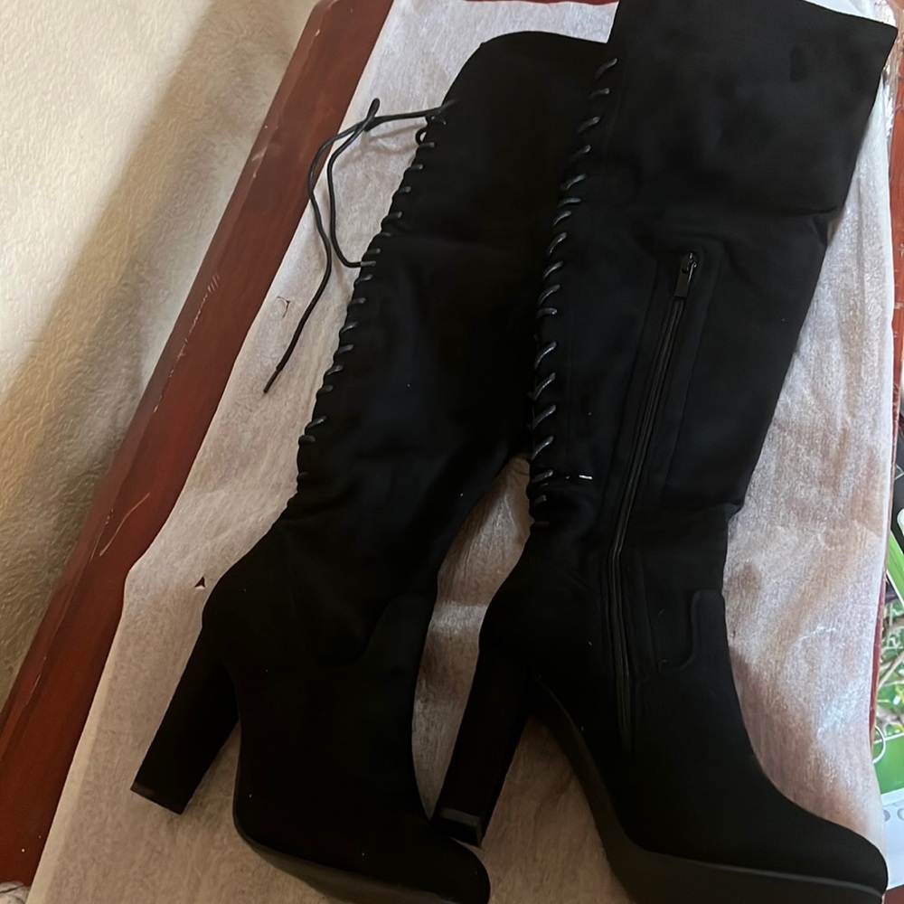 Top Moda thigh high boot.